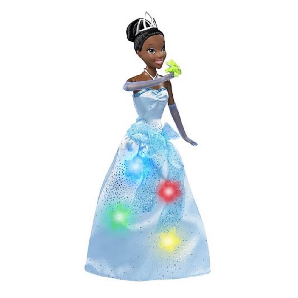 Mattel Disney The Princess & the Frog Just One Kiss Princess Tiana Doll